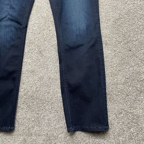 Mother Jeans Adult 29 Blue Dark Wash Dazzler Ankle Mid Rise Stretch Ladies - Picture 4 of 16